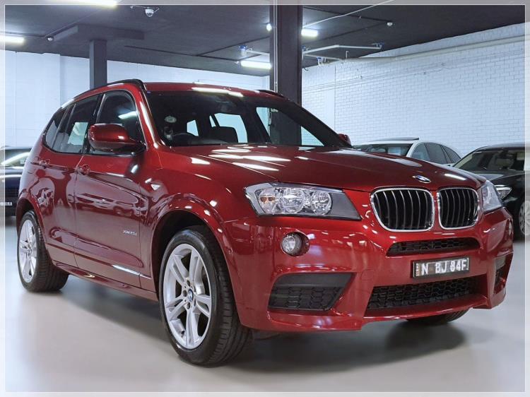 2013 BMW X3 4D WAGON xDRIVE20d F25 MY13